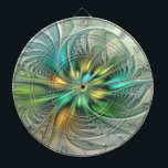 Colorful Fantasy Modern Abstract Flower Fractal Dartbord<br><div class="desc">Een kleurrijke en magische fractale kunstfantasiebloem,  uniek en psychedelisch. Ontwerp voor uw decoratieve ongewone bloemdartboard en meer.</div>