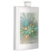 Colorful Fantasy Modern Abstract Flower Fractal Flacon (Rechts)