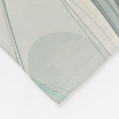 Colorful Fantasy Modern Abstract Flower Fractal Fleece Deken (Hoek)