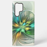 Colorful Fantasy Modern Abstract Flower Fractal