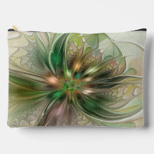 Colorful Fantasy Modern Abstract Fractal Flower