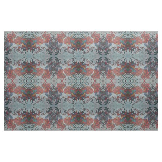 Colorful Farmyard Roosters Stof (Fat Quarter)