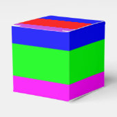 Colorful Favor Box Bedankdoosjes (Voorkant Zijde)