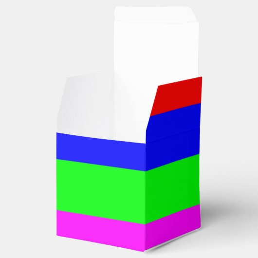 Colorful Favor Box Bedankdoosjes (Geopend)