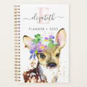 Colorful Fawn Spiral Photo Planner (Voorkant)