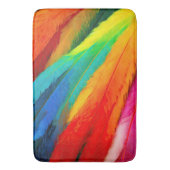 Colorful Feathers Badmat (Voorkant Verticaal)
