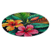 Colorful Feelings: Abstract Face Snijplank (Hoek)