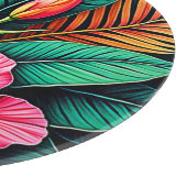 Colorful Feelings: Abstract Face Snijplank (Hoek)