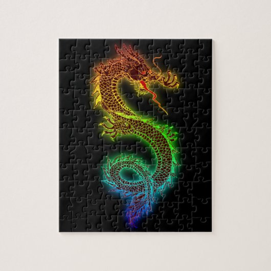 Colorful feldraak legpuzzel (Verticaal)