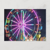 Colorful Ferris Wheel Briefkaart (Voorkant)
