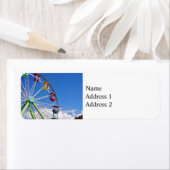 Colorful Ferris Wheel Etiket (Insitu)