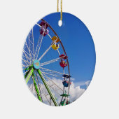 Colorful Ferris Wheel Keramisch Ornament (Rechts)