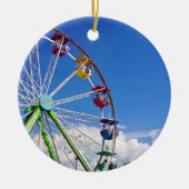 Colorful Ferris Wheel Keramisch Ornament (Voorkant)