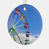Colorful Ferris Wheel Keramisch Ornament (Links)