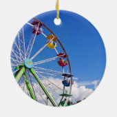 Colorful Ferris Wheel Keramisch Ornament (Achterkant)