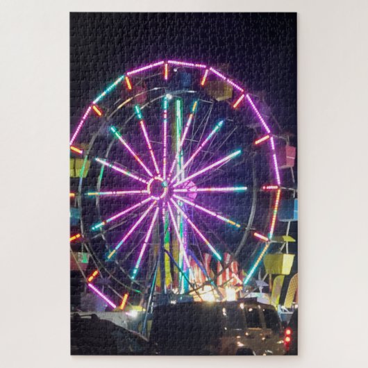 Colorful Ferris Wheel Legpuzzel (Verticaal)