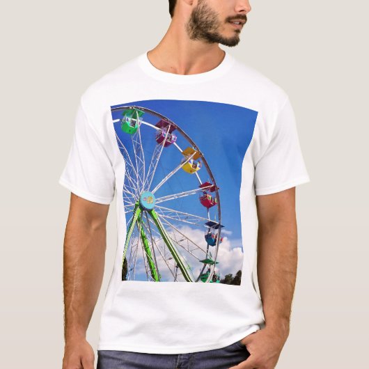 Colorful Ferris Wheel T-shirt (Voorkant)
