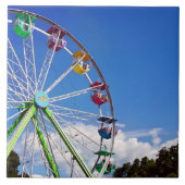 Colorful Ferris Wheel Tegeltje (Voorkant)