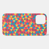Colorful Festive Geometric Triangles Patroon | Case-Mate iPhone Case (Achterkant (horizontaal))