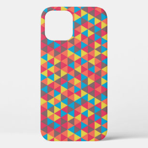 Colorful Festive Geometric Triangles Patroon   Case-Mate iPhone Case