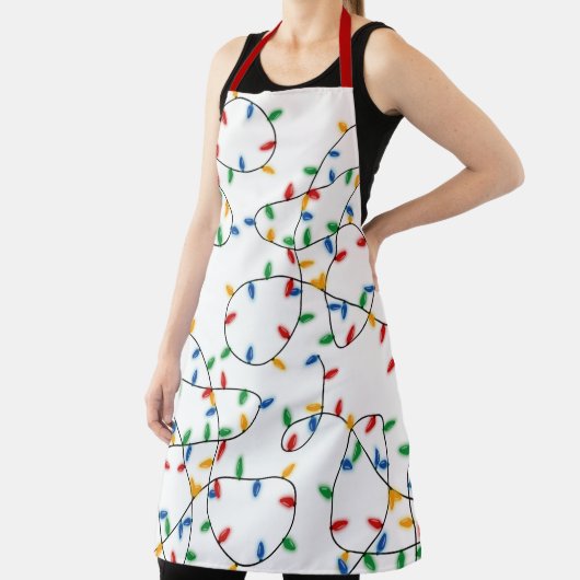 Colorful Festive kerstlampje Schort (Insitu)