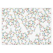 Colorful Festive kerstlampje Tafelkleed (Voorkant (Horizontaal))