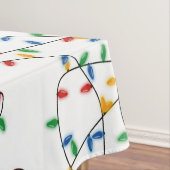 Colorful Festive kerstlampje Tafelkleed (Voorbeeld)