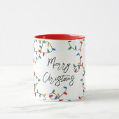 Colorful Festive Merry-kerstlampje Mok (Midden)