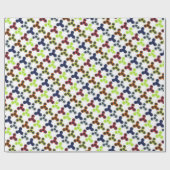 Colorful Fidget Spinner Collectie Cadeaupapier (Vlak)