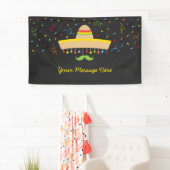 Colorful Fiesta Baby shower Spandoek (Insitu)
