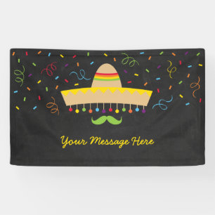 Colorful Fiesta Baby shower Spandoek