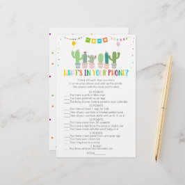 Colorful Fiesta Cactus wat er in je telefoonspel z