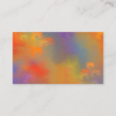 Colorful Fine Art Professional-Visitekaartje Visitekaartje (Achterkant)