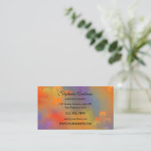 Colorful Fine Art Professional-Visitekaartje Visitekaartje (Staand voorkant)