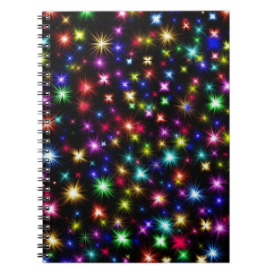 Colorful Fire Works Notitieboek