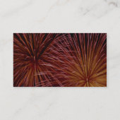 Colorful Fireworks, Canada Day Visitekaartje (Achterkant)