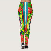 Colorful  Fireworks-pakket Leggings (Achterkant)