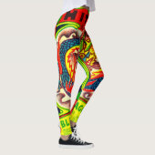 Colorful  Fireworks-pakket Leggings (Rechts)