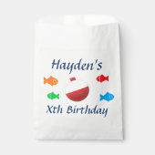 Colorful Fish Birthday Bedankzakje (Voorkant)