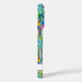 Colorful Fish Monogrammed  Case-Mate iPhone Case (Achterkant / Rechts)