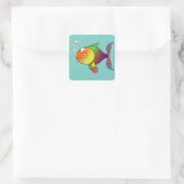 Colorful Fish Sticker (Tas)