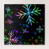 Colorful Flakes Jigzaag Puzzle Legpuzzel (Horizontaal)