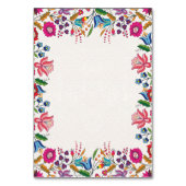 Colorful Floral Botanical Modern Spanish Wedding Kaart (Achterkant)