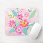 Colorful Floral Bouquet Muismat (Met muis)