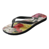 Colorful Floral Bouquet Teenslippers (Schuin)