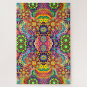 Colorful Floral Design Bouquet Mandala Legpuzzel (Verticaal)