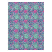 Colorful Floral Doodle Pattern Tafelkleed (Voorkant)