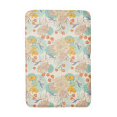Colorful Floral Garden Pattern Badmat (Voorkant Verticaal)