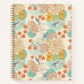 Colorful Floral Garden Pattern Notitieboek (Voorkant)