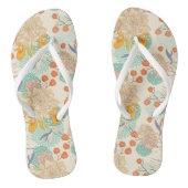 Colorful Floral Garden Pattern Teenslippers (Voetbed)